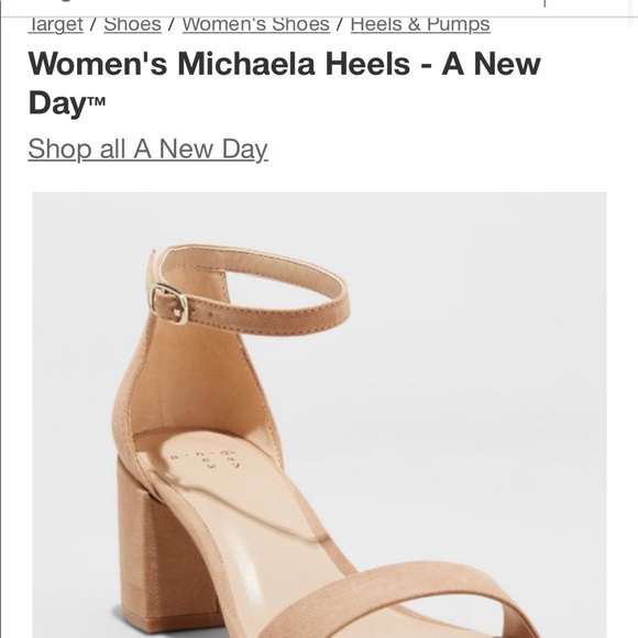 Shoes | Womens Michaela Heels 